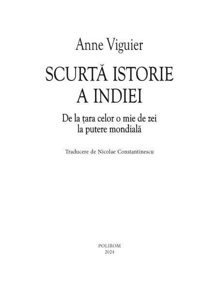 Scurtă istorie a Indiei