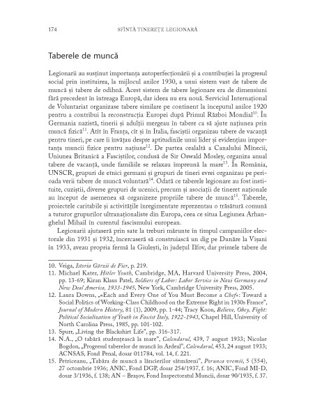 Sfântă tinereţe legionară