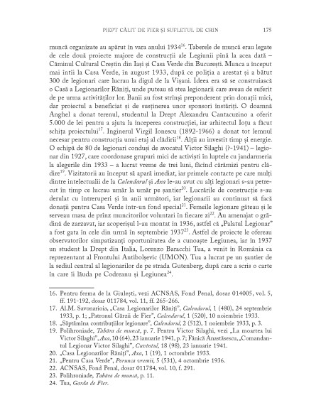 Sfântă tinereţe legionară