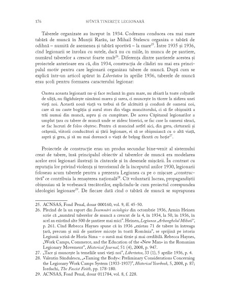 Sfântă tinereţe legionară