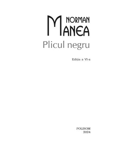 Plicul negru