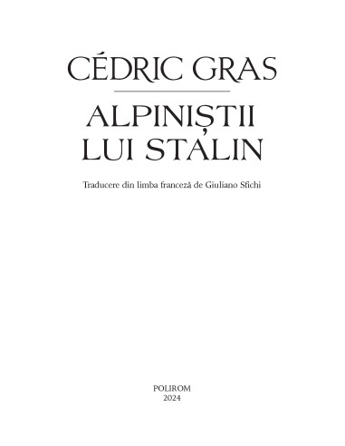 Alpiniştii lui Stalin