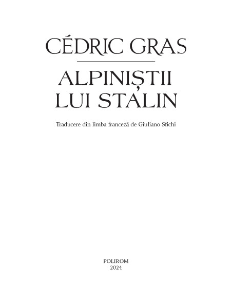 Alpiniştii lui Stalin