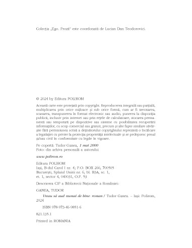 Vreau să aud numai de bine