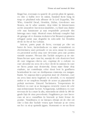 Vreau să aud numai de bine