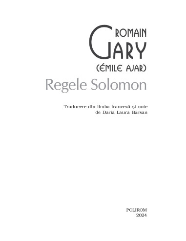 Regele Solomon