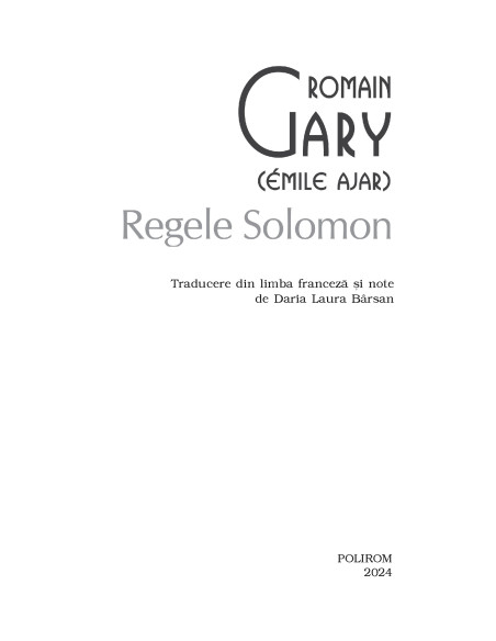 Regele Solomon