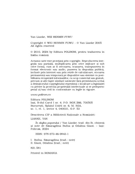 În slujba poporului