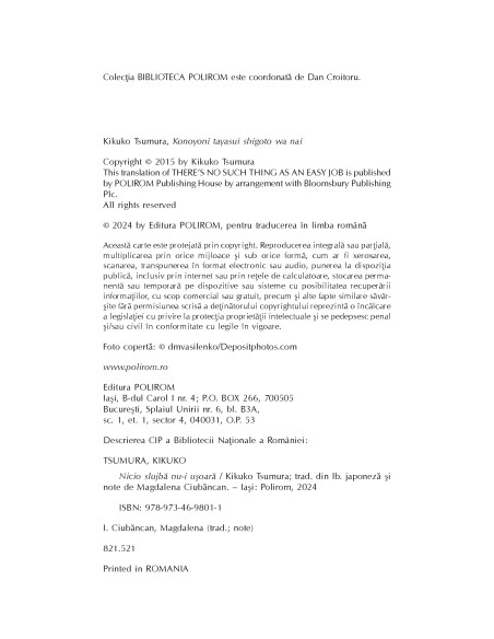 Nicio slujbă nu-i uşoară