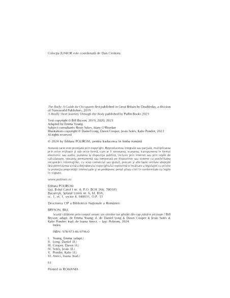 Scurtă călătorie prin corpul uman