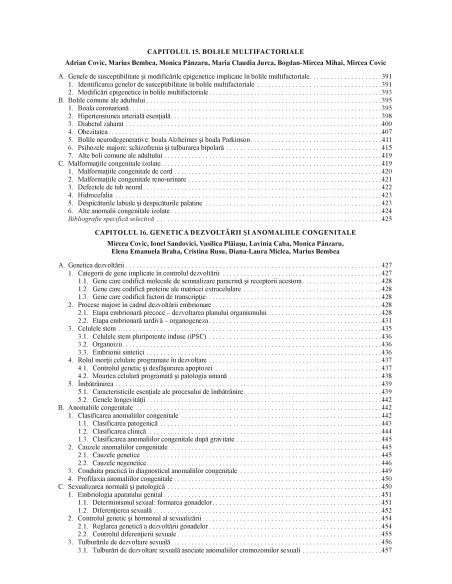 Genetică şi genomică medicală