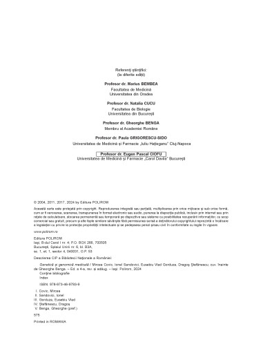 Genetică şi genomică medicală