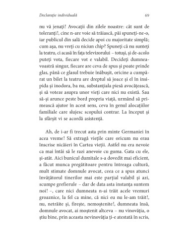 Declaraţie individuală Declaraţie individuală