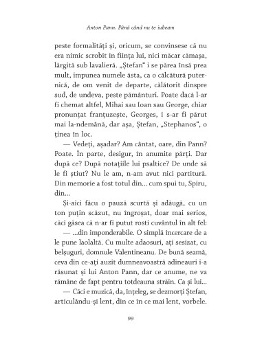 Anton Pann. Până când nu te iubeam