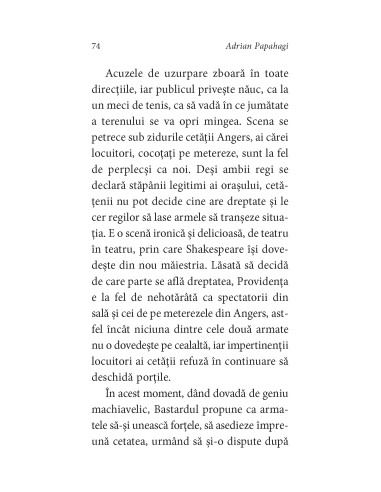 Shakespeare interpretat de Adrian...