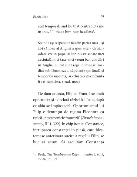 Shakespeare interpretat de Adrian Papahagi. Regele Ioan * Richard al II-lea