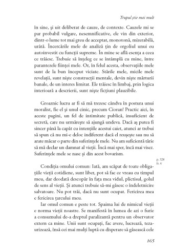 Trupul ştie mai mult