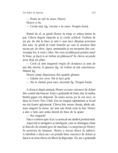 Un balet de leproşi