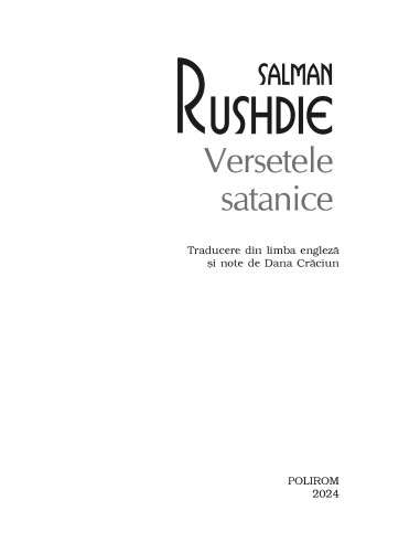 Versetele satanice