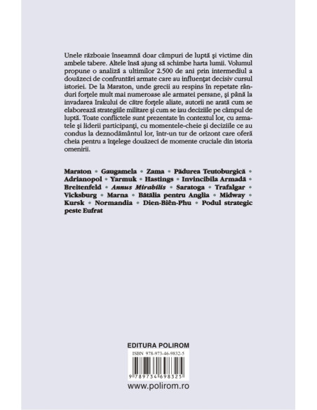 Douăzeci de bătălii care au schimbat lumea
