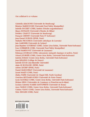 Chora. Dualismes. Doctrines...