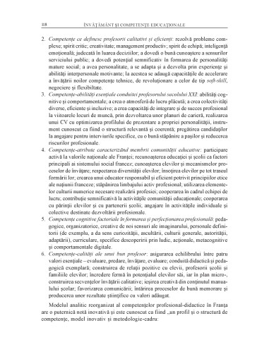 Învăţământ şi competenţe educaţionale Învăţământ şi competenţe educaţionale