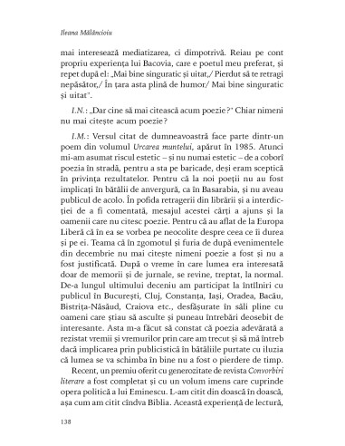 Am reuşit să rămân eu însămi