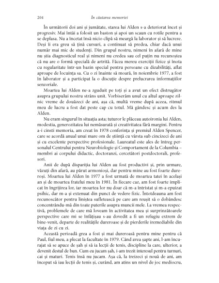 În căutarea memoriei