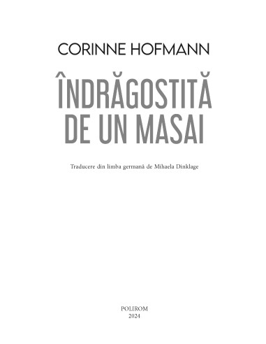 Îndrăgostită de un masai