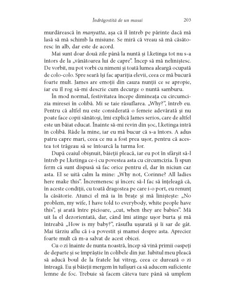 Îndrăgostită de un masai