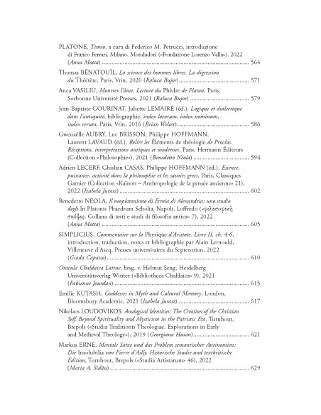 Chôra. Revistă de studii antice şi medievale. Nr. 21-22/2023-2024