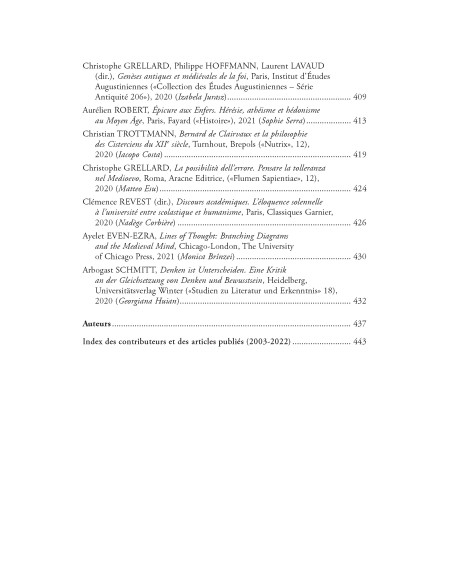 Chôra. Revistă de studii antice şi medievale. Nr. 20/2022