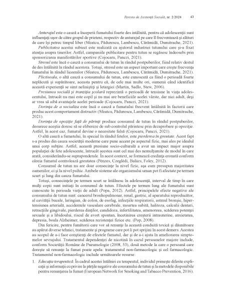 Revista de asistenţă socială. Nr. 2/2024