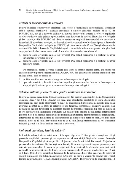 Revista de asistenţă socială. Nr. 1/2024