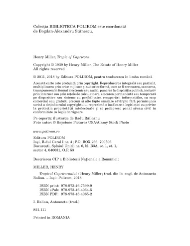 Tropicul Capricornului (ediţia 2018)