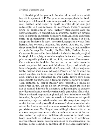 Tropicul Capricornului (ediţia 2018)