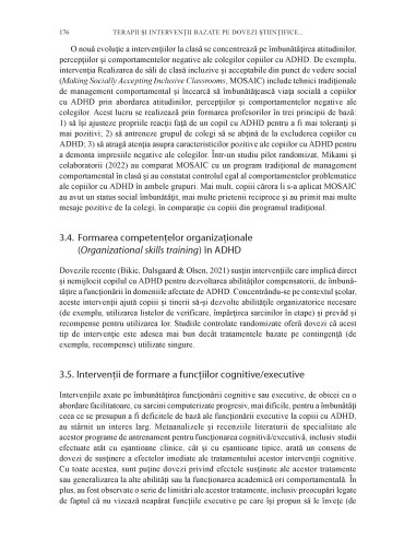 Terapii şi intervenţii...