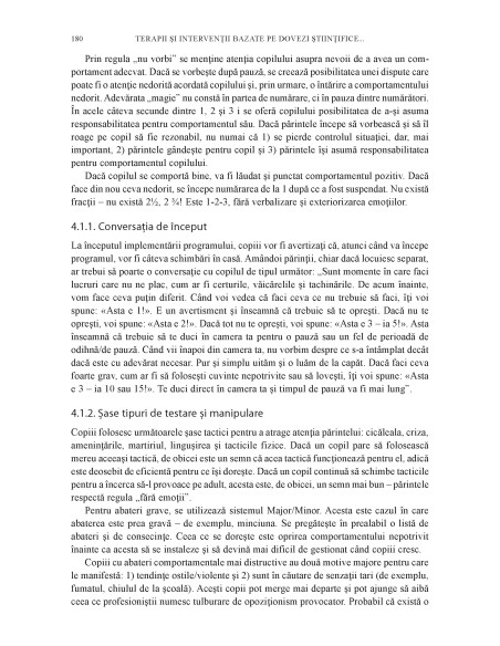 Terapii şi intervenţii psihopedagogice la persoane cu cerinţe speciale