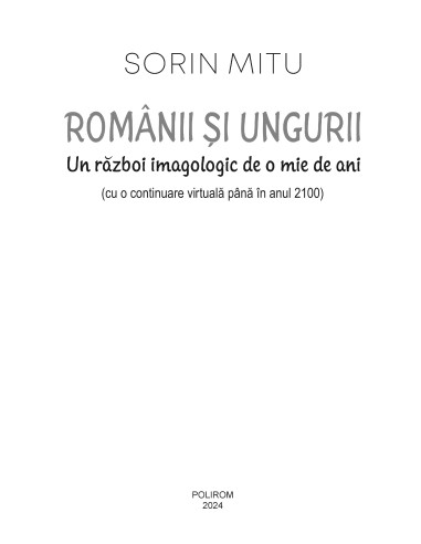 Românii şi ungurii Românii şi ungurii