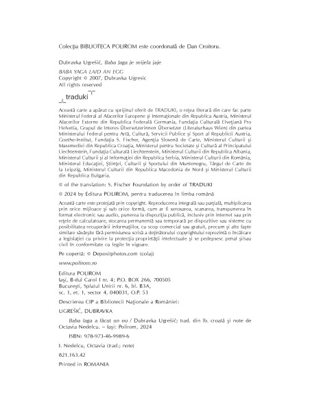 Baba Iaga a făcut un ou