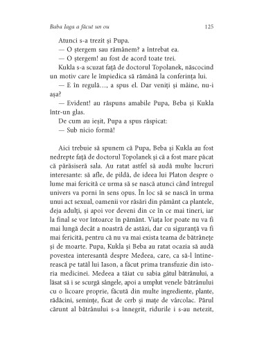 Baba Iaga a făcut un ou