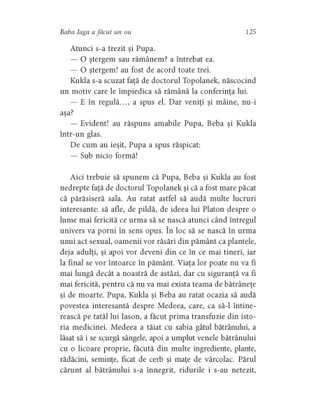 Baba Iaga a făcut un ou