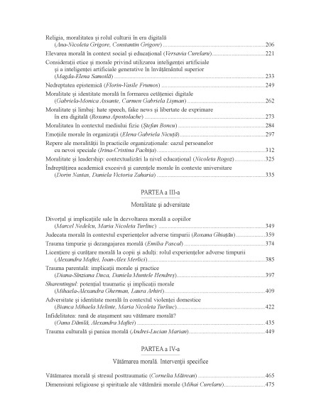 Psihologia moralităţii