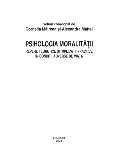 Psihologia moralităţii