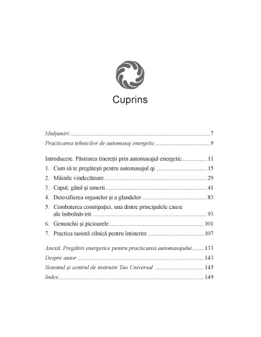 Tao. Tehnici de automasaj pentru...