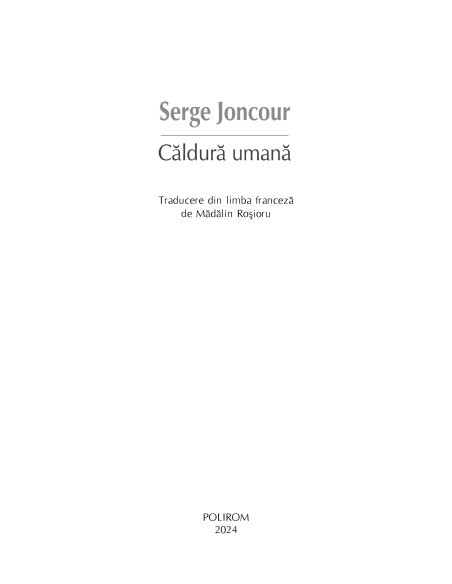 Căldură umană