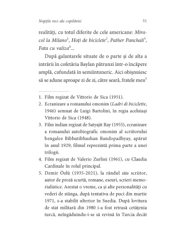 Nopţile reci ale copilăriei