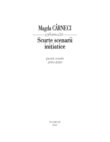 Scurte scenarii iniţiatice Scurte scenarii iniţiatice