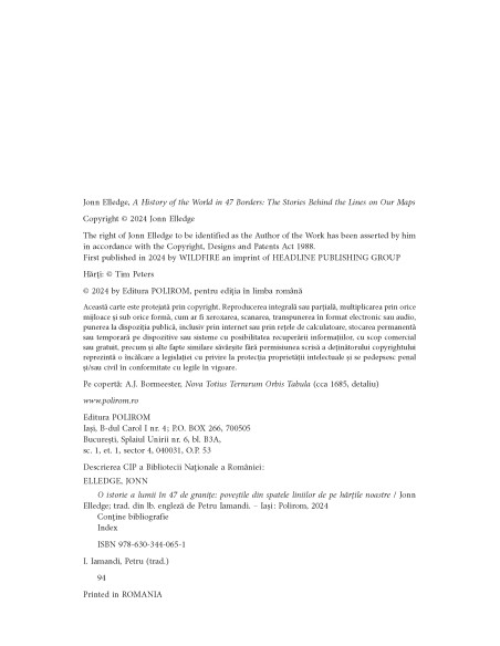 O istorie a lumii în 47 de graniţe