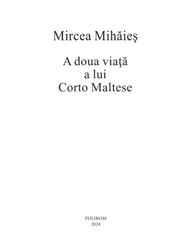 A doua viaţă a lui Corto Maltese